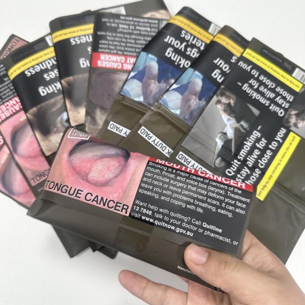 Custom Printed Mouldproof Tobacco Packaging Pouch With BOPP PET PE