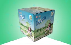 China Corrugated Paper Packaging Boxes / Tube Carton Box For Packaging Sanitary Towel wholesale