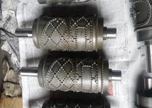 China 45 steel Shaft Material Stainless Steel Embossing Cylinder for Industrial Efficiency and Performance wholesale
