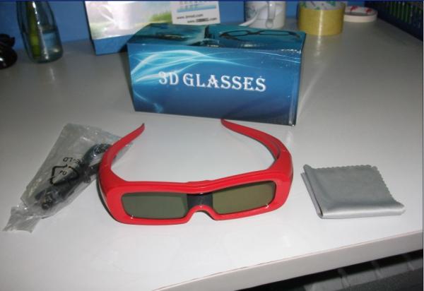 Quality USB Rechargeable Universal 3D Active Shutter Glasses 120Hz 1.5mA CE FCC for sale