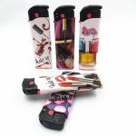2021 Fashion Classic Electric Gas Lighter Hunan Dongyi Dy-1702 Samples US 0.01