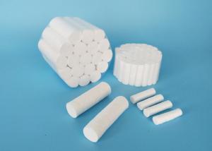 China 100% Cotton Dental Disposable Products 10 * 38mm 8 * 38mm For Personal Care wholesale