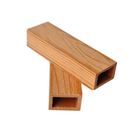 Wind Resistant Plastic Fence Panels , Anti - Corrosion Brown / White Composite