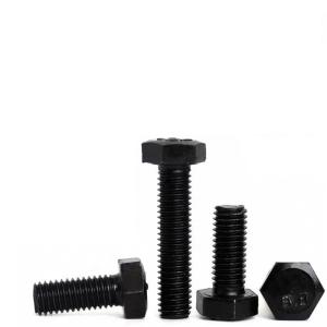 China Zn HDG DIN933 931 Hex bolt and nut M2-M100 with excellent corrosion resistance wholesale