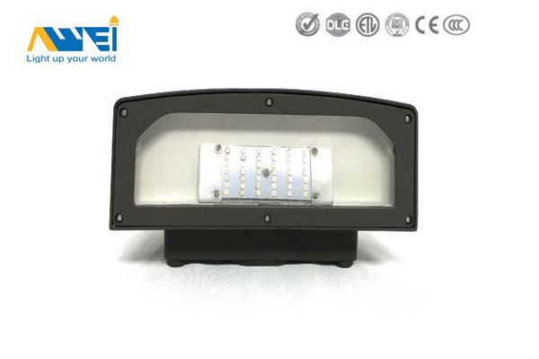 Dark Brown 30W 60W 80W Outdoor LED Wall Pack IP65 9600 Lumen Dusk-to-Dawn ETL