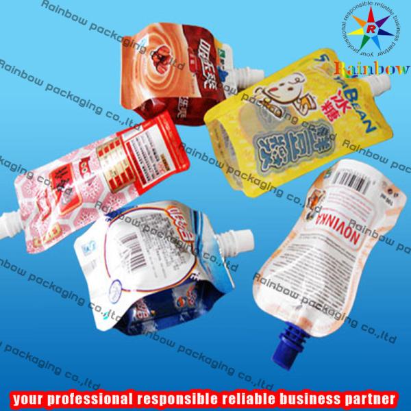 aluminum foil Spout Pouch Packaging with Hanger