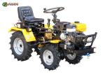 4WD Compact Tractor Reversible Plough Gasoline 18HP Mini Tractor