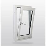Construction Real Estate PVC Tilt And Turn Window PVC 2 Way Opening Window