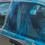 Blow Molding Collision Wrap Film With High Tack 60 Day UVI Protection 3 MIL 36"