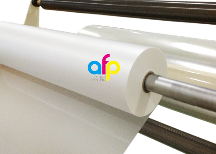 BV UV Vanishing Matte Lamination Film Double Sides Corona Treatment