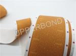 Custom Hot Stamping Yellow Tipping Paper With Golden Line