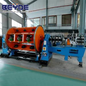 China Cable Rigid Stranding Machine Manual Loading With Emergency Braking System wholesale