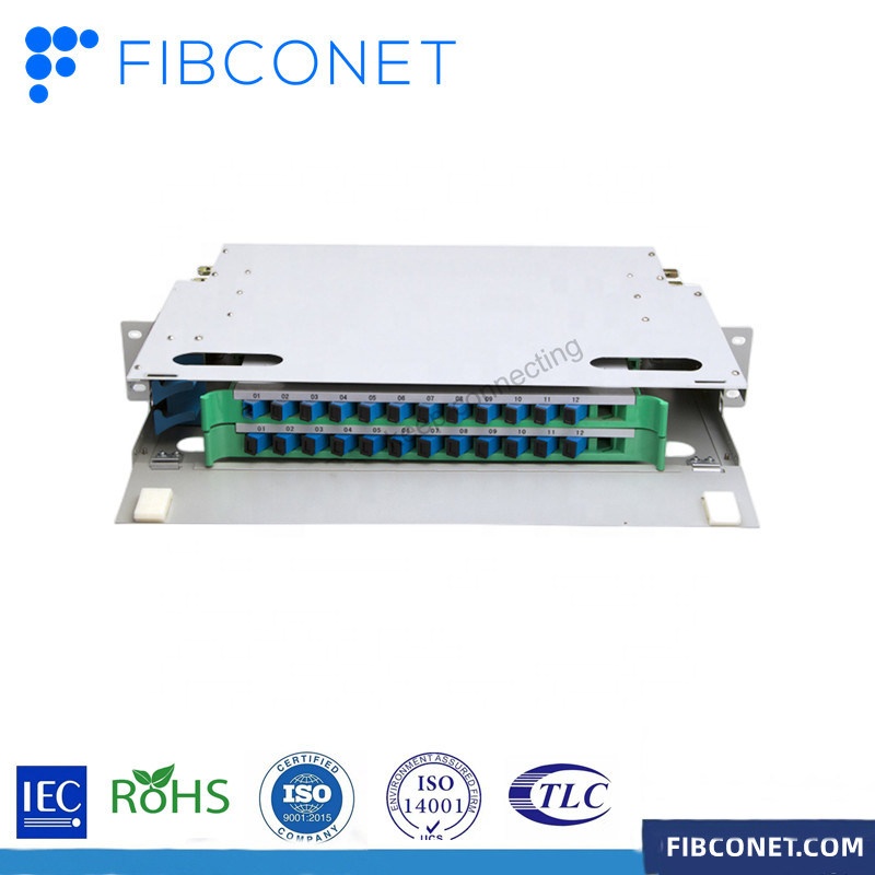 FTTX Network Optical Rack Installation for 4G FTTH Fiber Optic Equipment System Setup