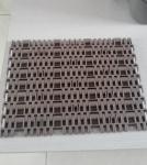 Customized Food Grade Conveyor Belt Grey Plastic Chain Belt Assembly