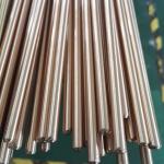 Electronic Industry 99.995% Copper Round Bar Grind Surface
