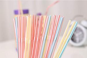 China Flexible straw drinking Straws for milk drinking straw custom fold milk drinking straws wholesale