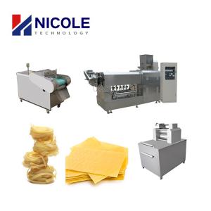 China Semi Automatic Lasagna Sheet Extruder Making Production Line 380V wholesale