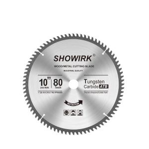 China 10&quot; TCT Saw Blades,TCT Wood Cutting Blades,with 80 Teeth and 1&quot; arbor for Wood/Metal/Plywood/Hardwood Cutting wholesale