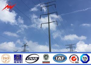 China ISO Standard High Voltage Electrical Metal Power Pole AWS D 1.1 wholesale