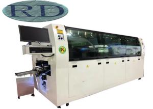 China Automatic Led Dip Wave Soldering Equipment Computer 7kw 0.3-0.6Mpa Air Supply wholesale