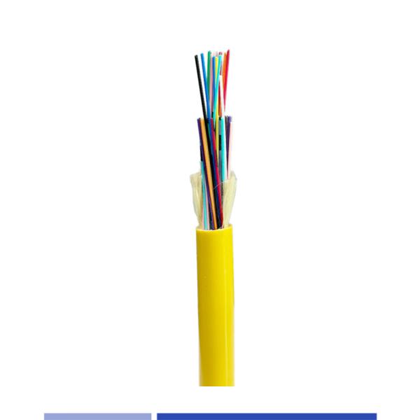 12 Strand Indoor Fiber Optic Cable Singlemode Custom Fiber Cables OS2 Tight