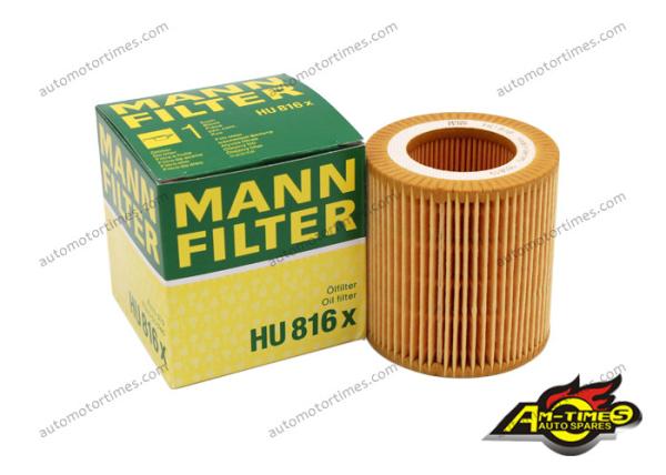 Car Parts BMW Oil Filter 11427566327 HU816x OX387D E61H D215 For BMW X3 E83 - X5