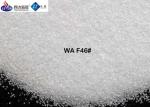 Ferrous Free White Alumina Abrasive Media F12 - F220 For Blasting Large Work