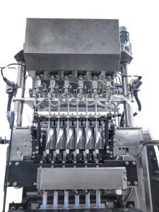 China 380V/50HZ Horizontal Sealing Leak Proof Line Small Pouch Filling Machine wholesale