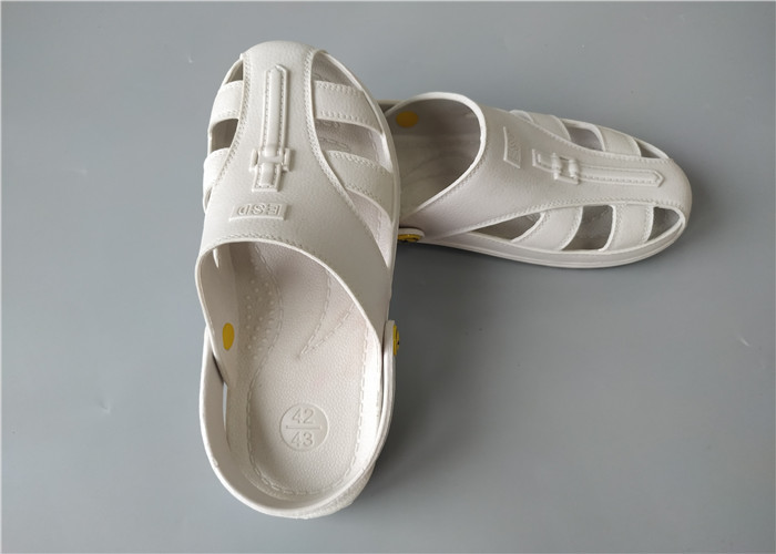 10e6Ohm ESD Cleanroom Shoes Antistatic Resistant Anti Slip Cleanroom Safety Shoes