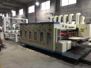 China Semi Automatic Corrugated Box Making Machine flexo Printing Slotting Machine wholesale