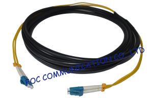 China Armored Fiber Optic Assemblies Outdoor Type LC SM High Crush Resistance wholesale