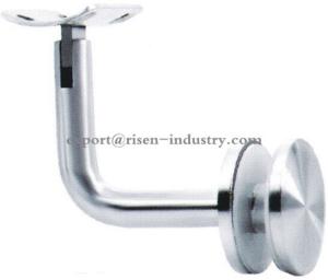 China Handrail bracket glass to rail connector RS313, material stainless steel 304, finishing satin or mirror wholesale