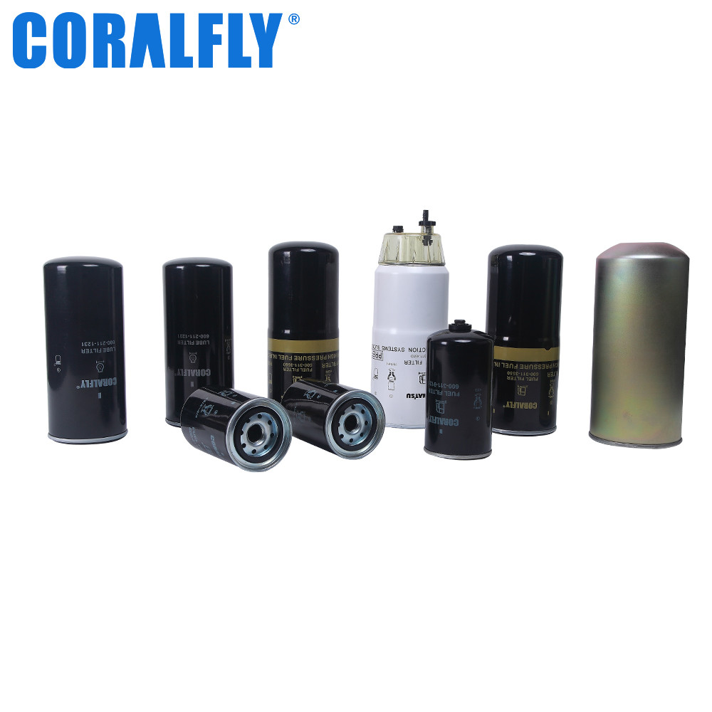 Komatsu Filter 600-311-8321 6003118321 Truck Engine Diesel Fuel Filter Komatsu Filter