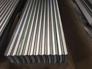China Roofing Corrugated Steel Sheet 1000mm-6000mm With 18-25% Elongation wholesale