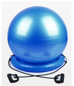 China Soft Exercise Ball play ball Yoga Ball With Fixed Base Factory Hot Sales wholesale