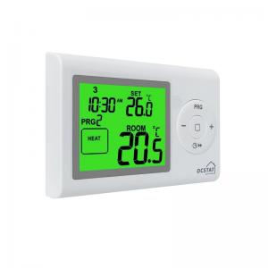 China 230V NTC Digital Programmable Room Gas Boiler Thermostat For Home And Office wholesale