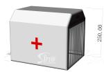 Fast Setup Portable Sterilisation Inflatable Disinfection Channel Tent For