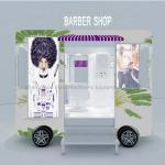 Speed Snack Food Production 2022 CE Approved Semi-Trailer 4 Wheels Food Trucks