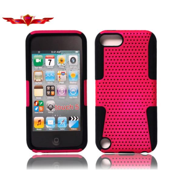 ABS+Silicone 2IN 1 Ipod Touch 5G Cases Multi Color MOQ 500pcs