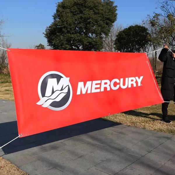 Custom Outdoor Advertising Banner Digital Printing Mesh Outdoor Banner