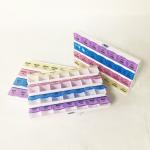 Wholesale 7 days 28 compartment pill case weekly pill box case