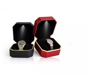 China OEM Octagon Wrist Watch Packaging Box Handmade Led Watch Box wholesale
