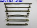 Aluminium / Stainless Steel Oven Handle , Size Customized Oven Door Assembly