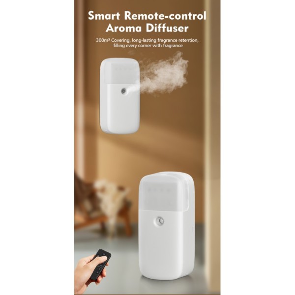 168ML Waterless Aroma Diffusers Remote Control Essential Oil Diffuser Electric