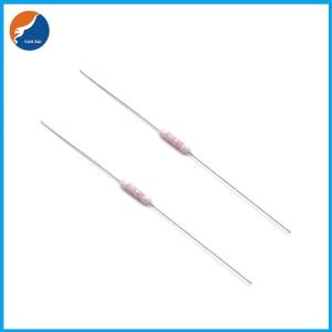 China 1A 2A 250V SEFUSE Thermal Cutoff Fuses 76C - 225C Axial Lead Fuse wholesale
