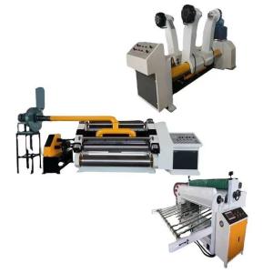 China Hotels Single Facer Corrugated 2 Ply Cardboard Line Automatic Production Line Making Machine wholesale