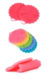 Kitchen Cleaning Silicone Mold Tools , Silicon Sponge Brush Dish Washing Sponge