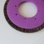 Stenter Machine Parts Finishing Machine Brush Wheel Mixed Bristle Pig Hair