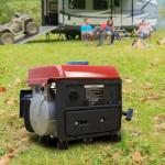0.65kw Household Small Quiet Portable Gasoline Generator 110/220V