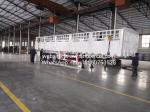 3 Axles Bulk Cargo Fence Semi Trailer Durable With Mechanical / Air Suspension
